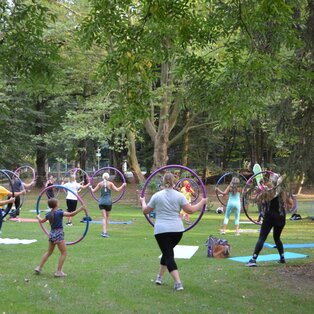 sich bewegen und Spaß haben